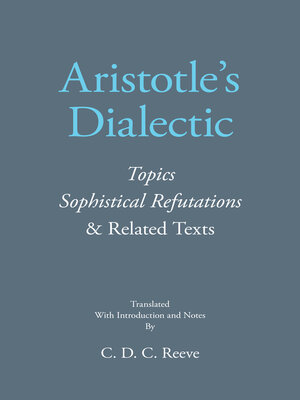 cover image of Aristotle's Dialectic